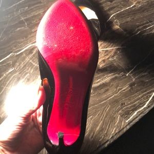Nice black Christian Louboutin 8.5